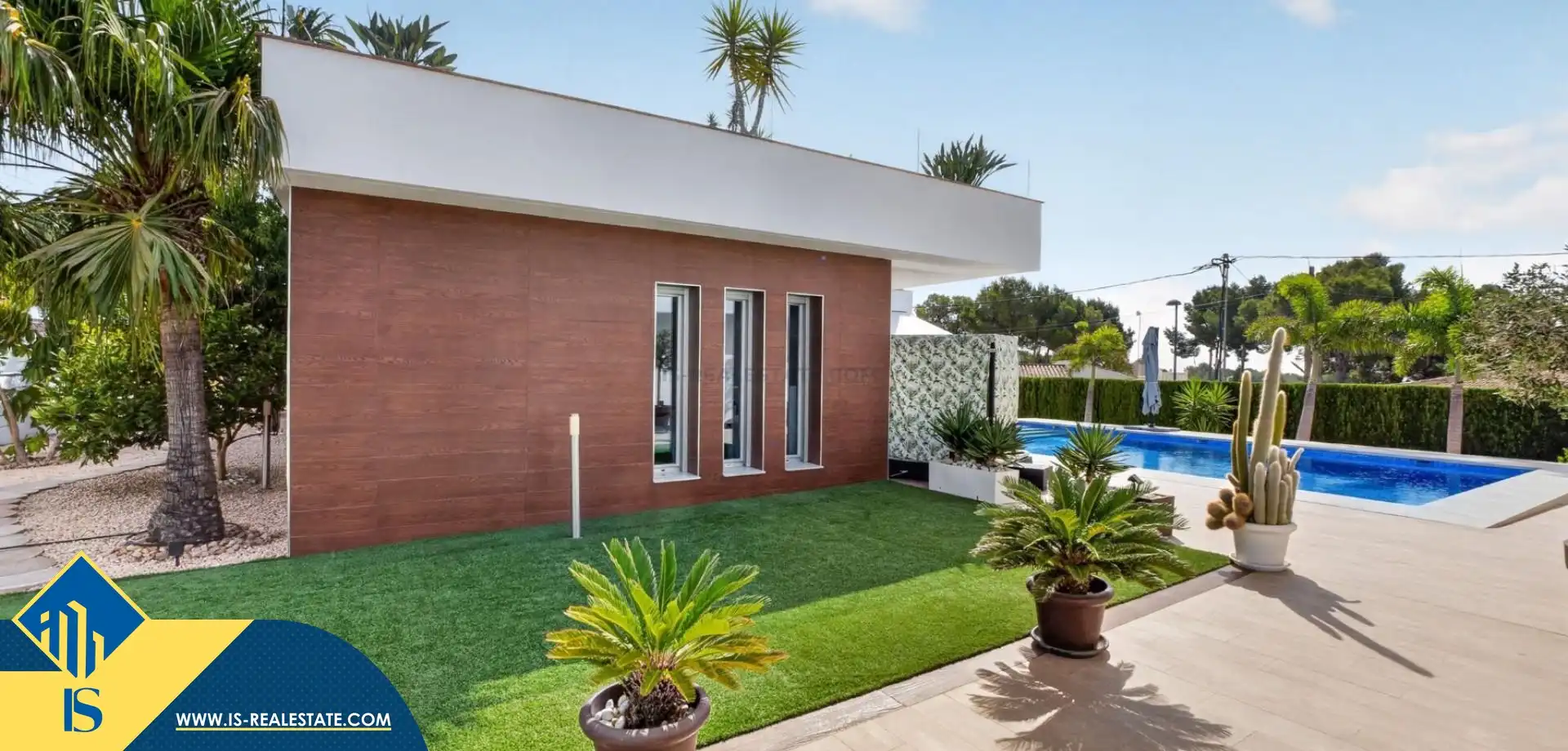 Jardí de Casa o xalet en venda en Pilar de la Horadada amb Terrassa, Piscina i Moblat