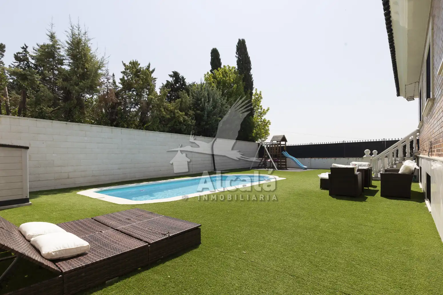 Piscina de Casa o xalet en venda en Santa Olalla amb Aire condicionat, Calefacció i Piscina