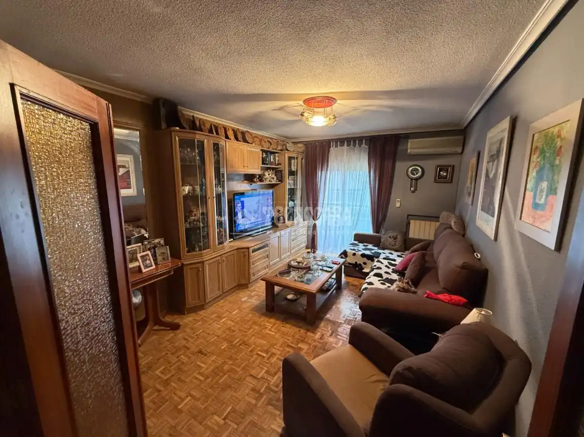 Living room of Flat for sale in Madrid