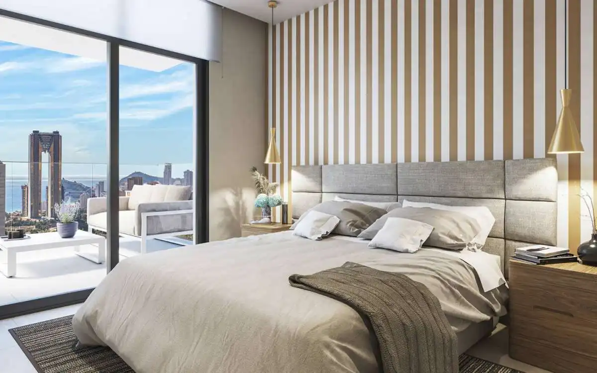 Schlafzimmer von Wohnung zum Verkauf in Benidorm mit Terrasse und Gemeinschaftspool