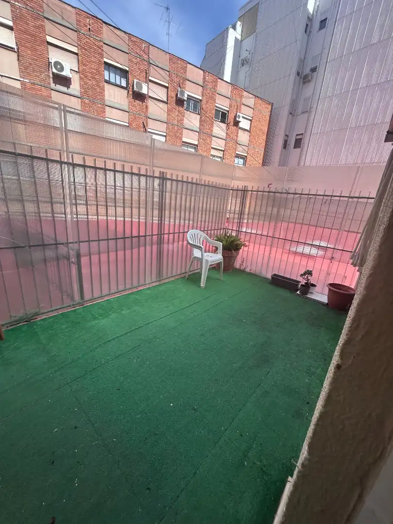 Terrasse von Wohnung zur Miete in Barcelona mit Möbliert