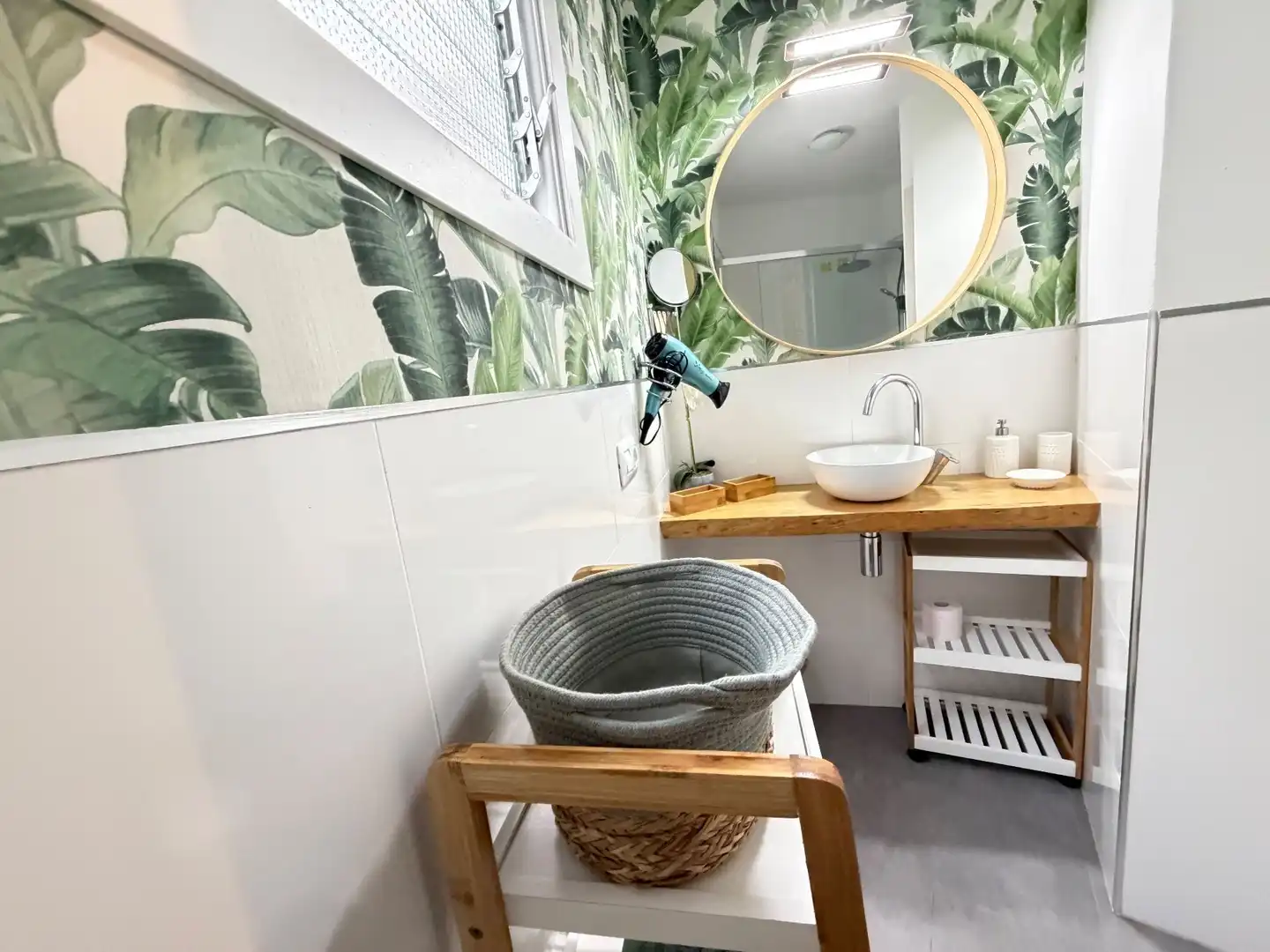 Badezimmer von Wohnung zur Miete in Puerto de la Cruz mit Terrasse und Haustiere erlaubt
