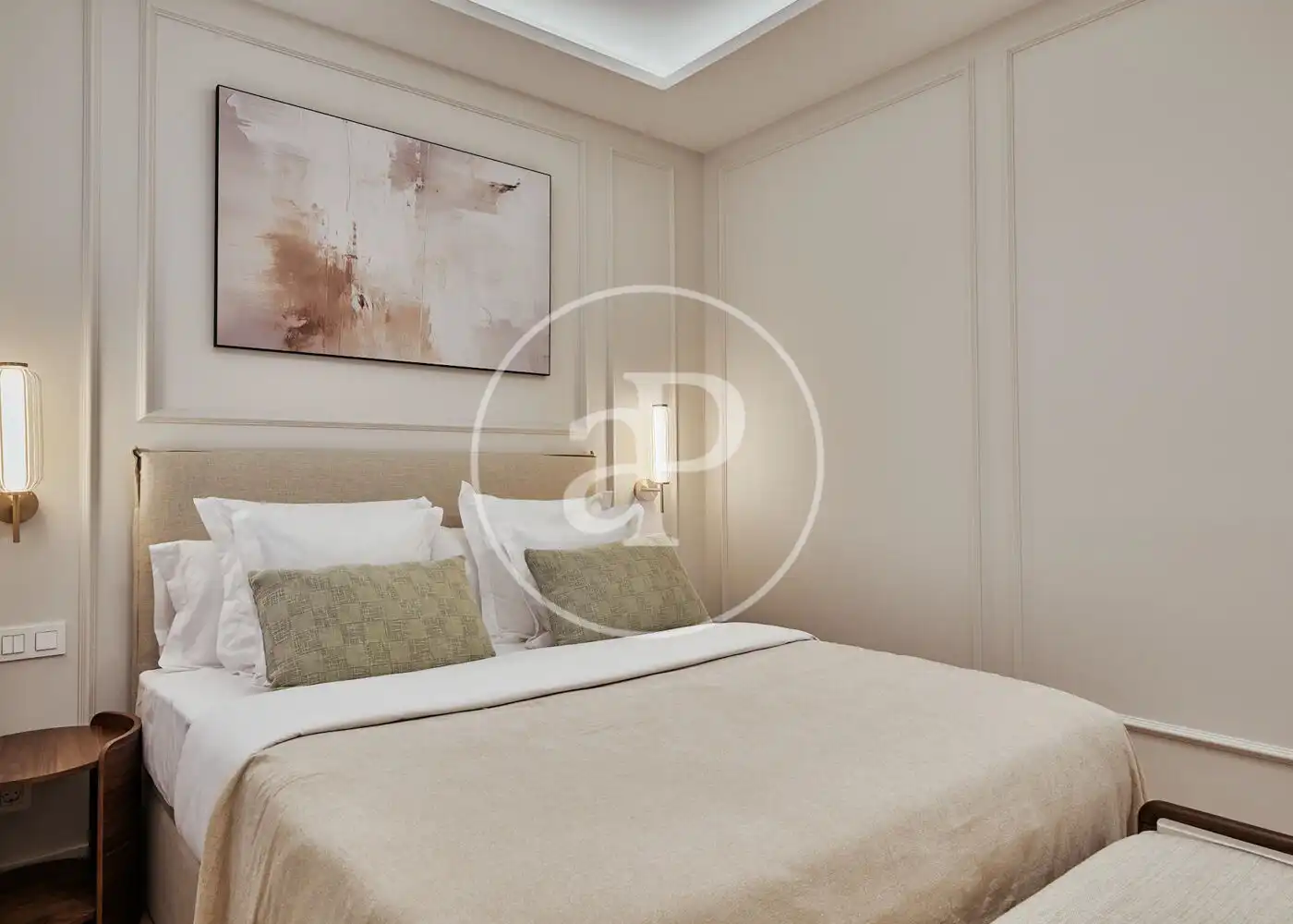 Schlafzimmer von Wohnung zum Verkauf in Madrid mit Klimaanlage, Heizung und Möbliert