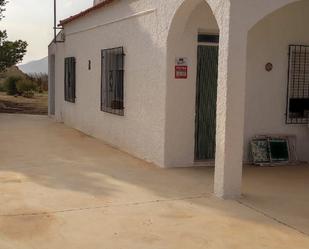 Vista exterior de Casa o xalet de lloguer en Abanilla amb Terrassa