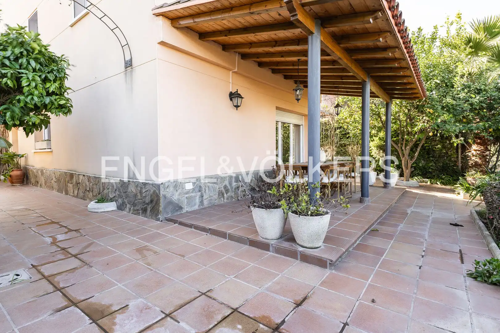 Terrace of Houses for sale in Sant Cugat del Vallès  with Air Conditioner, Heating and Private garden