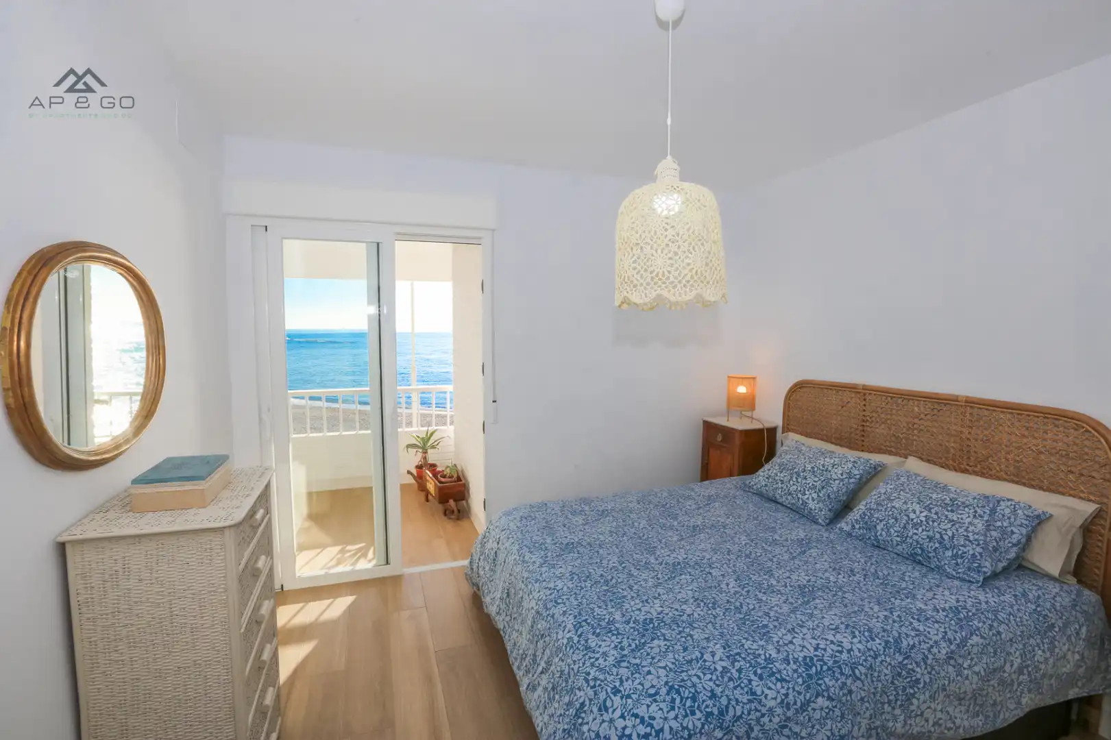 Schlafzimmer von Wohnung zur Miete in Almuñécar mit Heizung, Terrasse und Möbliert