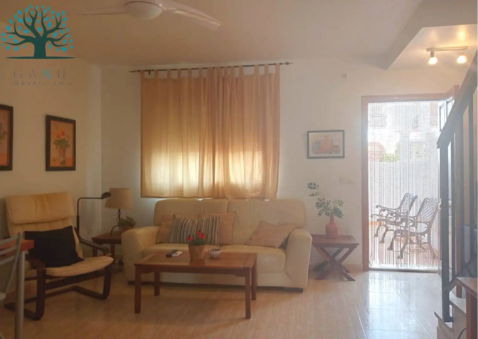 Sala d'estar de Dúplex en venda en Mazarrón amb Jardí privat, Terrassa i Traster