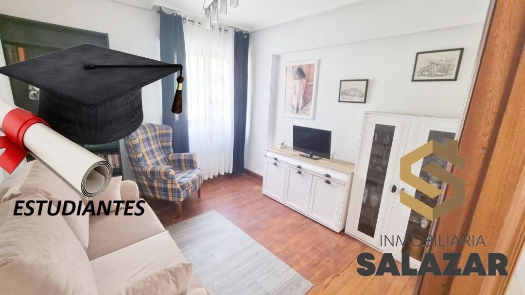 Living room of Flat to rent in Bilbao   with Heating