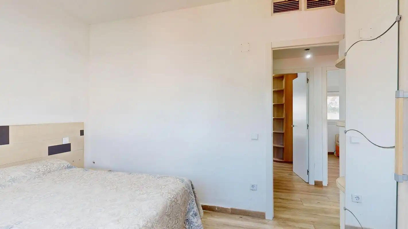 Dormitori de Casa o xalet en venda en Cuarte de Huerva amb Aire condicionat, Jardí privat i Terrassa