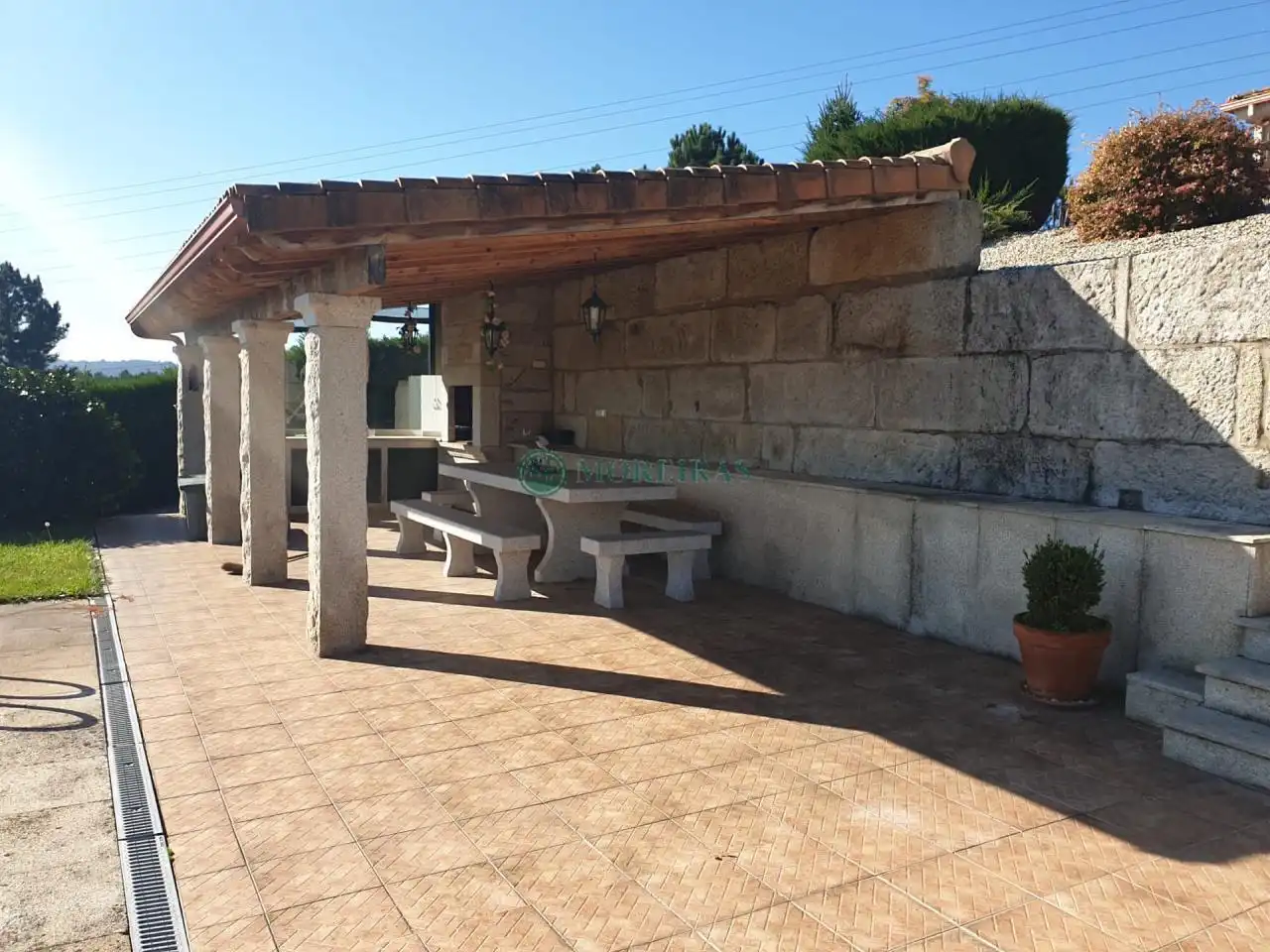 Terraza de Casa o chalet en venta en Ourense Capital  con Calefacción, Jardín privado y Terraza