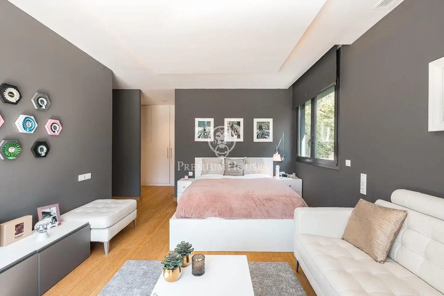 Bedroom of Houses for sale in Sant Cugat del Vallès  with Air Conditioner, Heating and Private garden