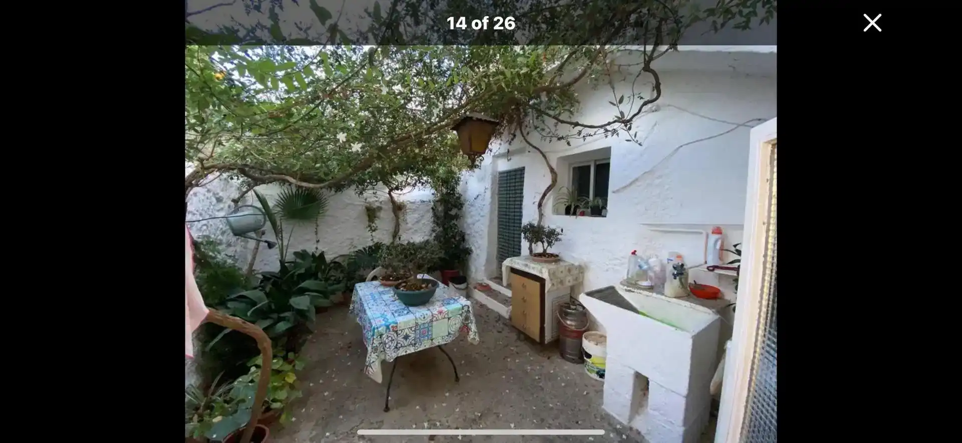 Jardí de Casa adosada en venda en Huécija amb Jardí privat, Traster i Moblat