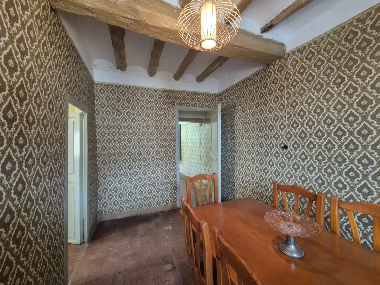 Dining room of Houses for sale in Cervera  with Heating, Furnished and Balcony