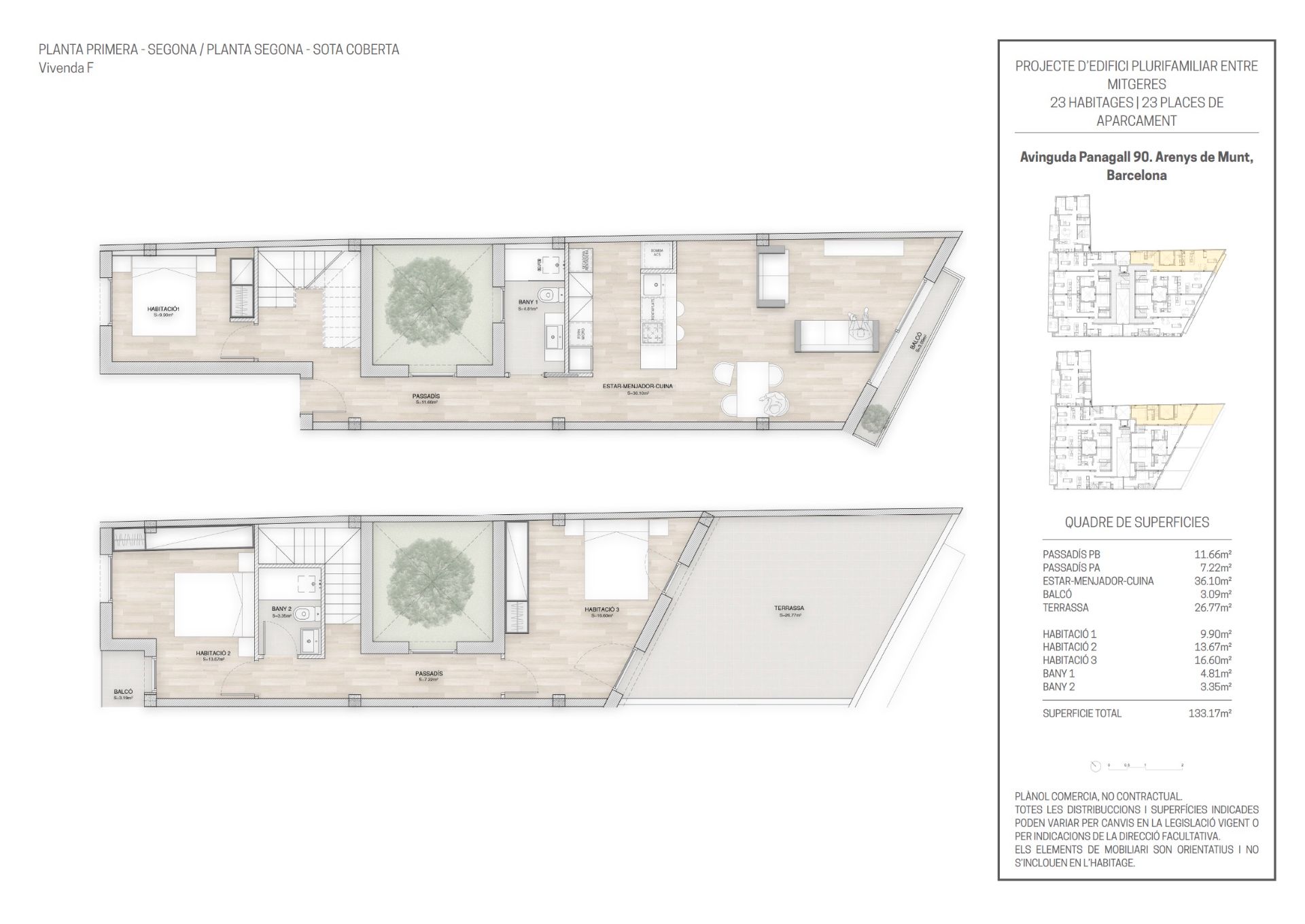 Dúplex en venta en Arenys de Munt con Aire acondicionado, Calefacción y Parquet