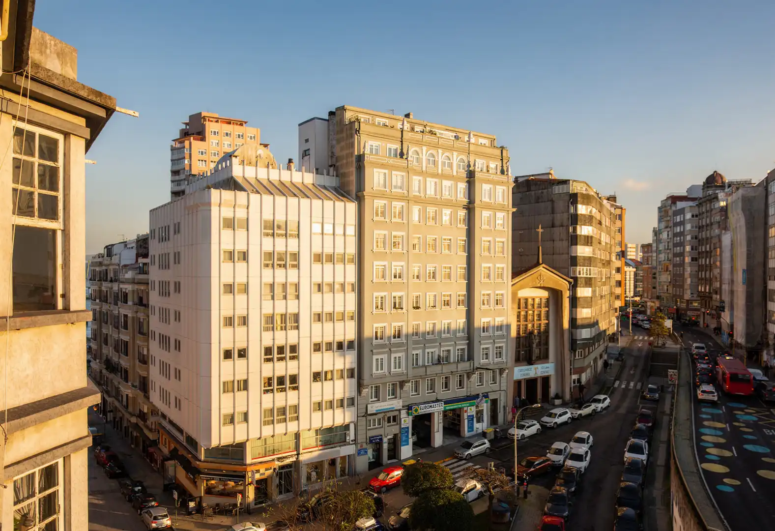Vista exterior de Piso en venta en A Coruña Capital  con Calefacción, Amueblado y Horno