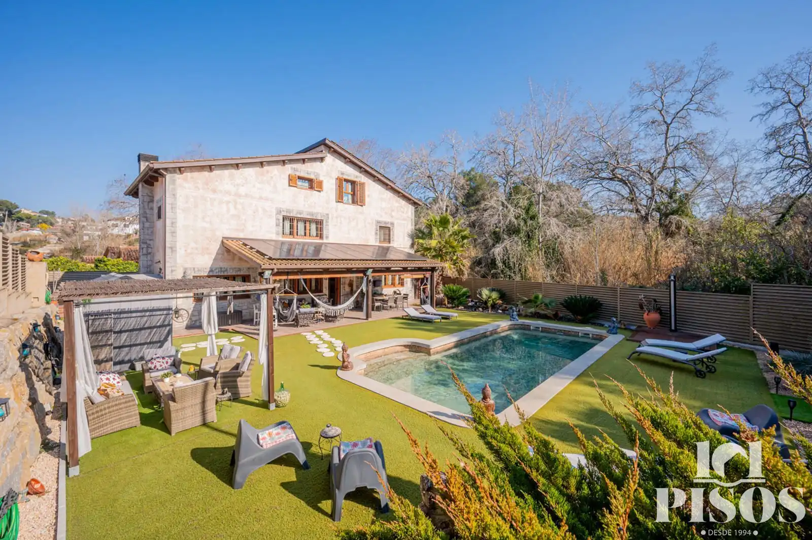 Jardín de Casa o chalet en venta en Rubí con Aire acondicionado, Calefacción y Trastero