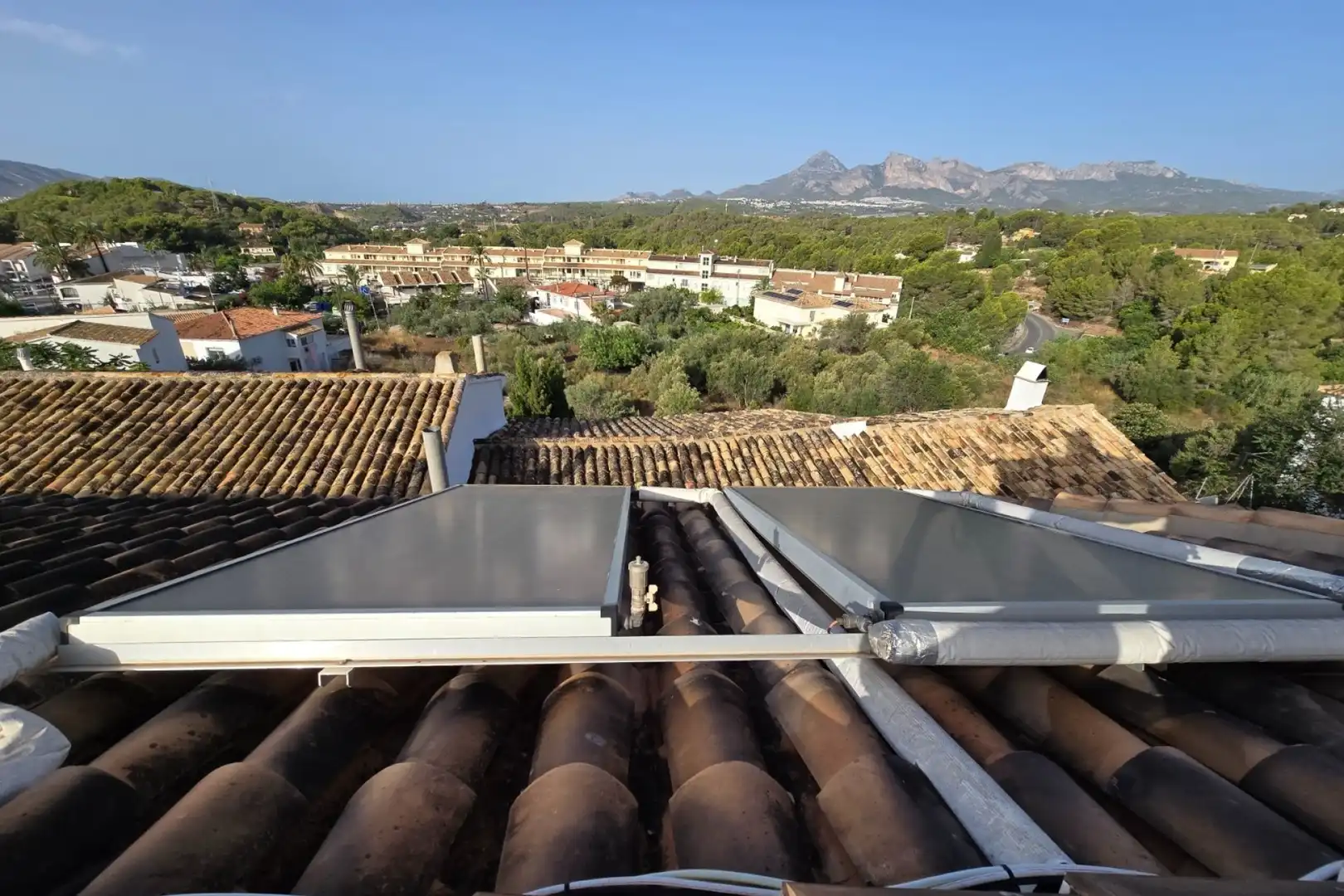 Vista exterior de Finca rústica en venta en Altea con Calefacción, Terraza y Balcón