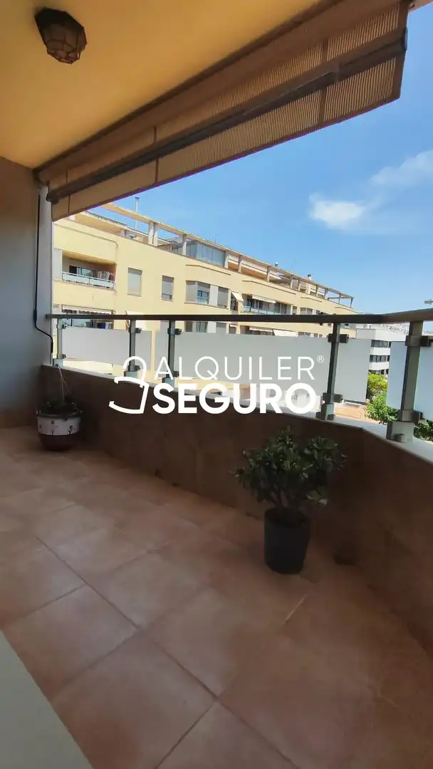 Terrace of Flat for rent in Torrent  with Air Conditioner, Terrace and Storage room