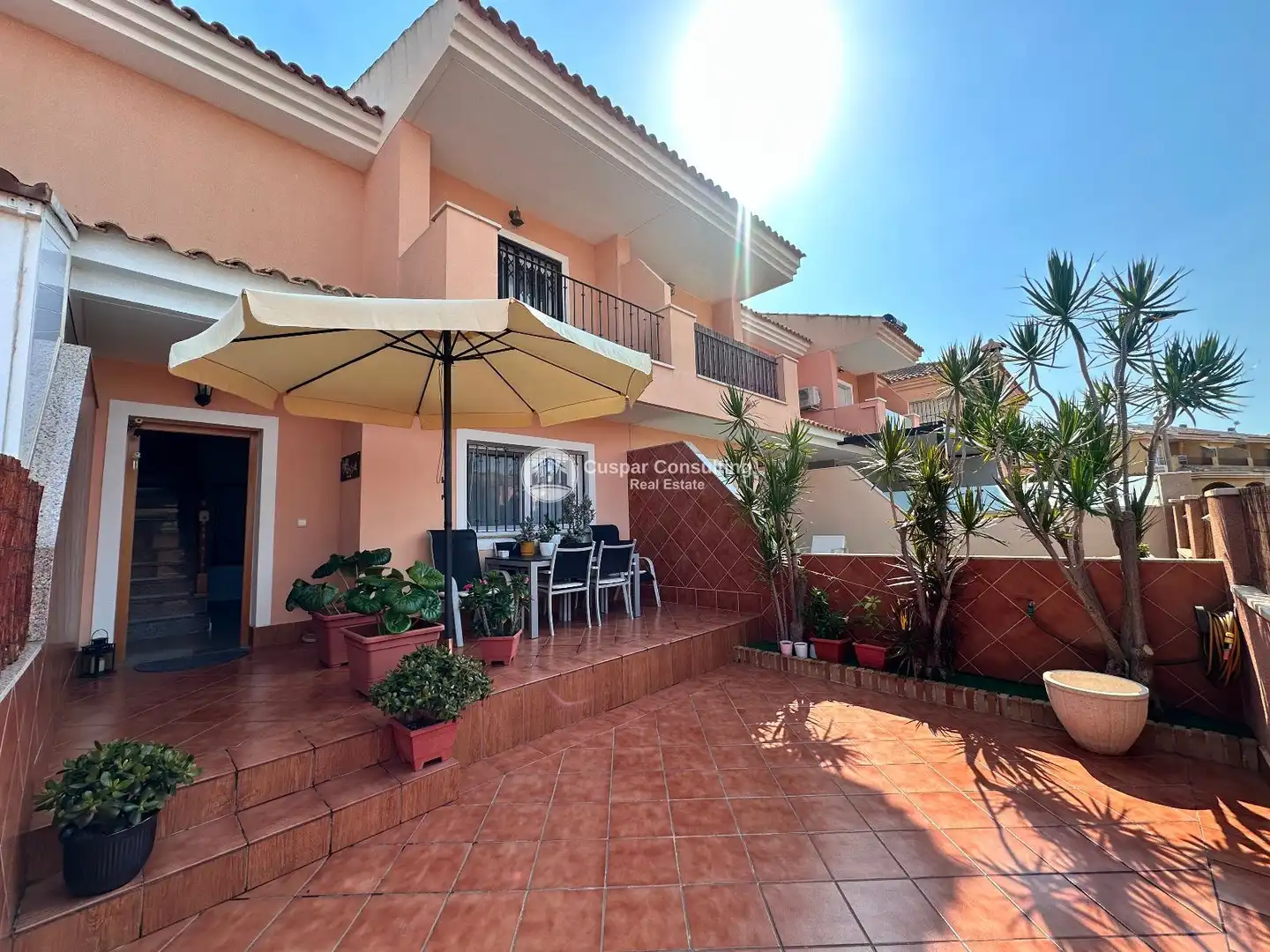Garden of Duplexes for sale in San Javier  with Air Conditioner, Heating and Terrace