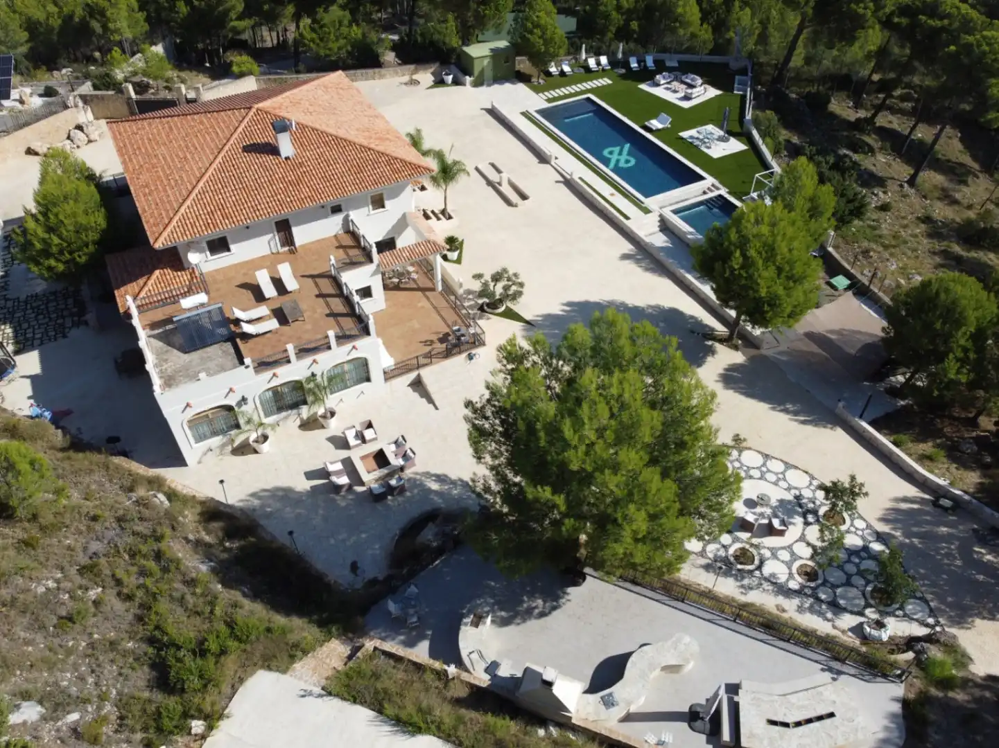 Jardín de Casa o chalet en venta en Benimantell con Aire acondicionado, Jardín privado y Terraza