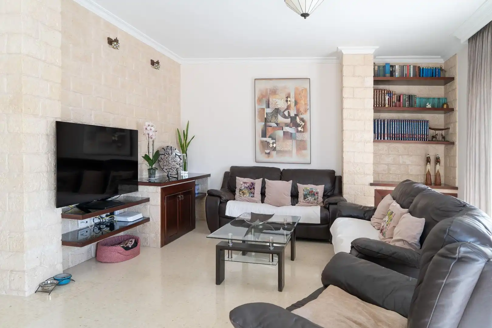Sala d'estar de Àtic en venda en Estepona