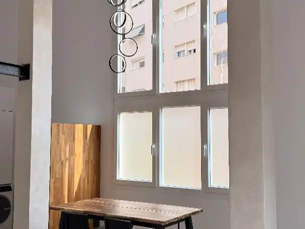 Terrasse von Loft zur Miete in Paterna mit Klimaanlage, Parkett und Möbliert