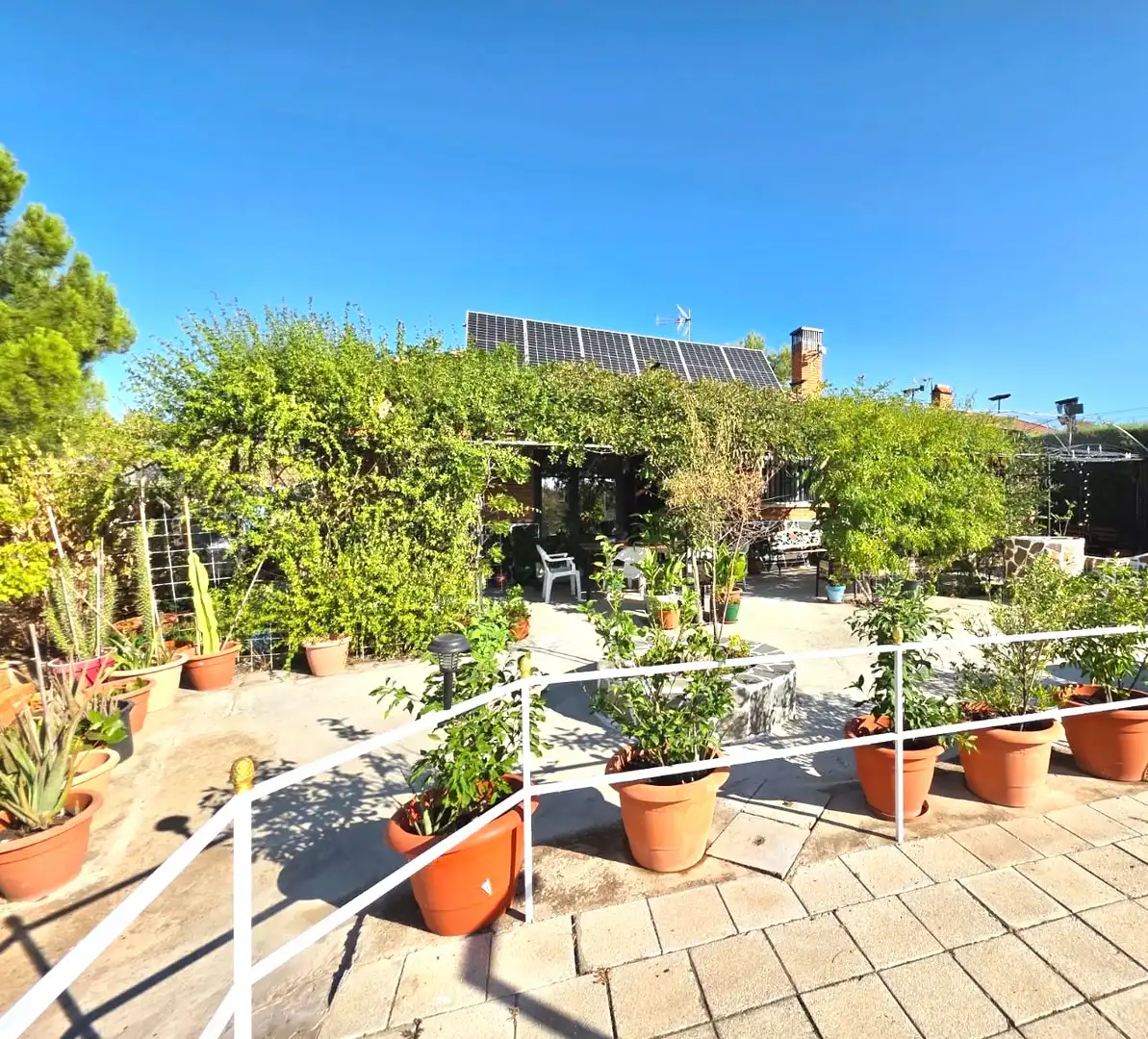 Terraza de Casa o chalet en venta en Mejorada del Campo con Calefacción, Jardín privado y Terraza