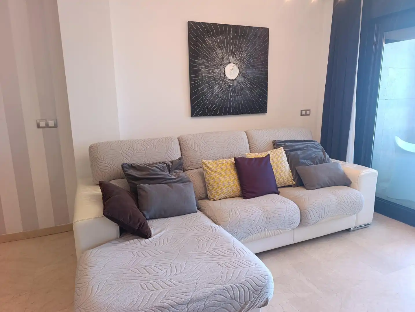 Living room of Apartments for sale in Garrucha  with Air Conditioner, Heating and Furnished