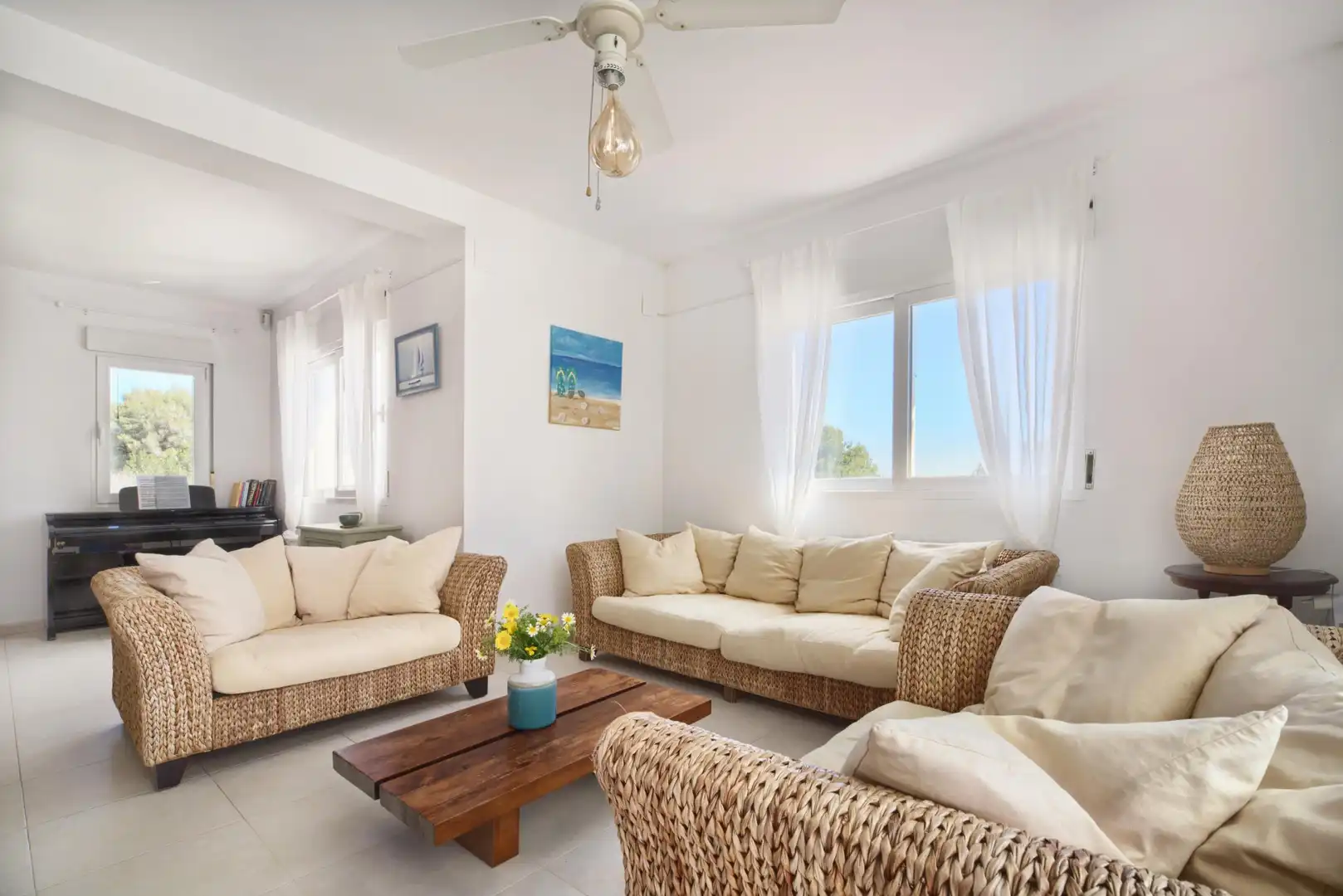 Living room of Houses for sale in Jávea / Xàbia  with Private garden and Community pool