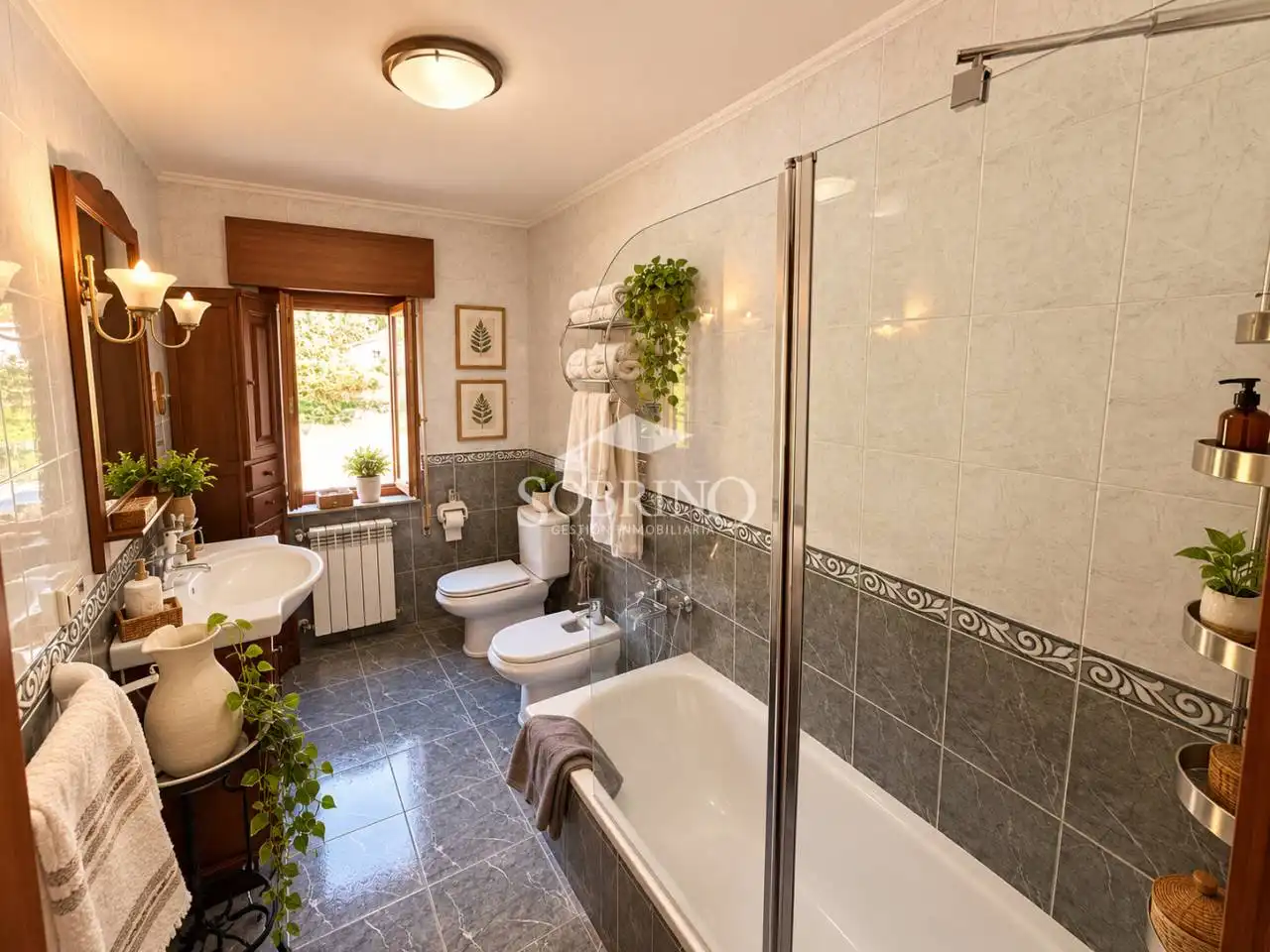 Baño de Casa o chalet en venta en Vibaña - Ardisana - Caldueño