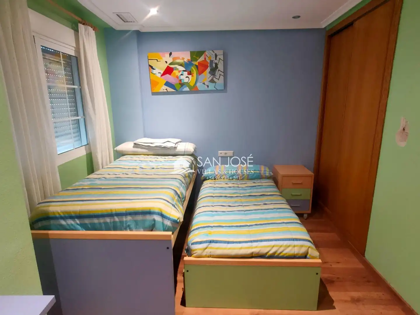Bedroom of Flat for sale in Aspe  with Air Conditioner, Heating and Terrace