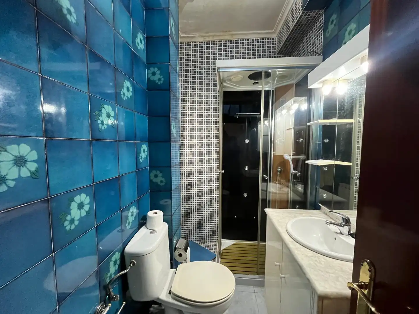 Baño de Piso de alquiler en Valladolid con Calefacción, Amueblado y Horno