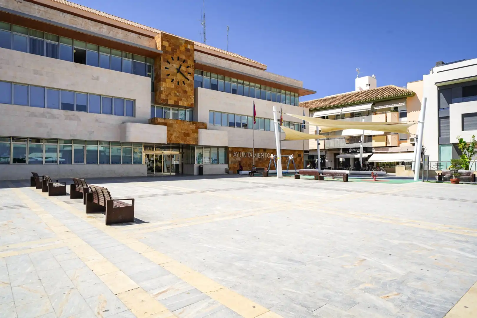 Exterior view of Flat for sale in San Javier  with Terrace, Swimming Pool and Community pool