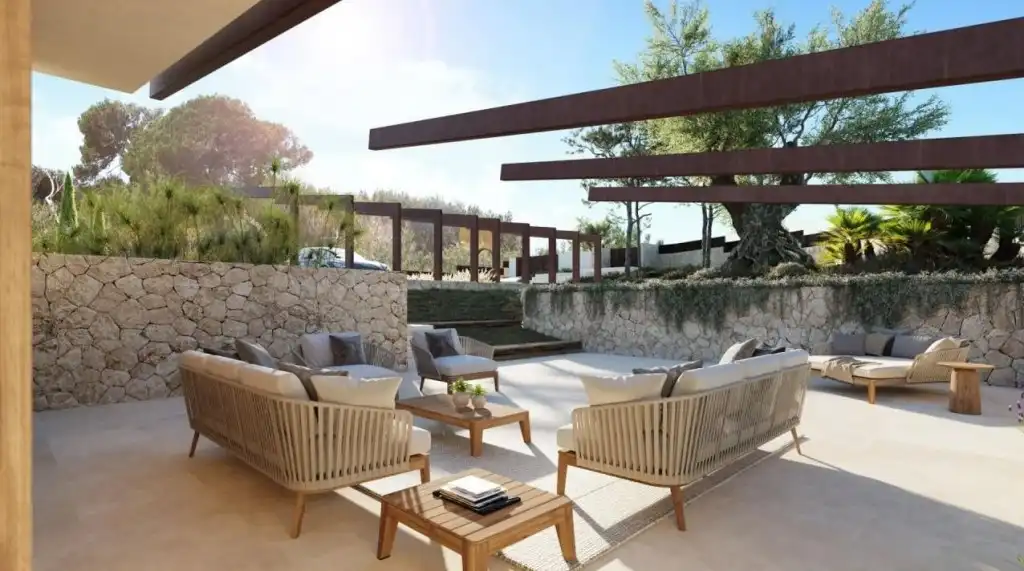 Terrassa de Casa o xalet en venda en Alcúdia amb Aire condicionat, Jardí privat i Piscina