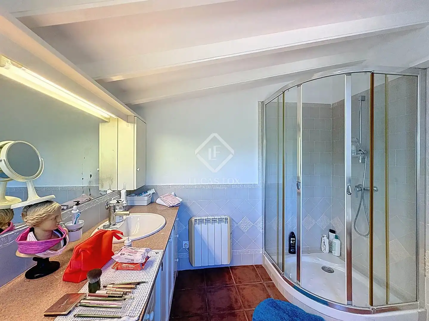 Baño de Finca rústica en venta en Es Castell con Aire acondicionado, Calefacción y Jardín privado