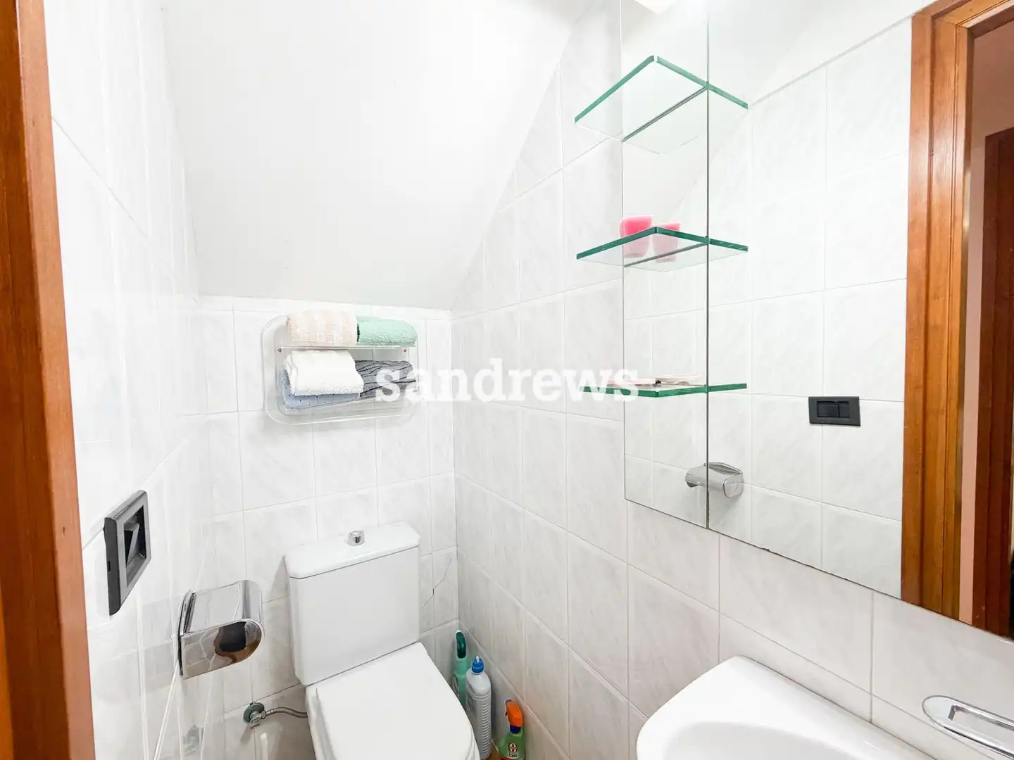 Bathroom of Detached homes for sale in Agullana  with Air Conditioner and Heating