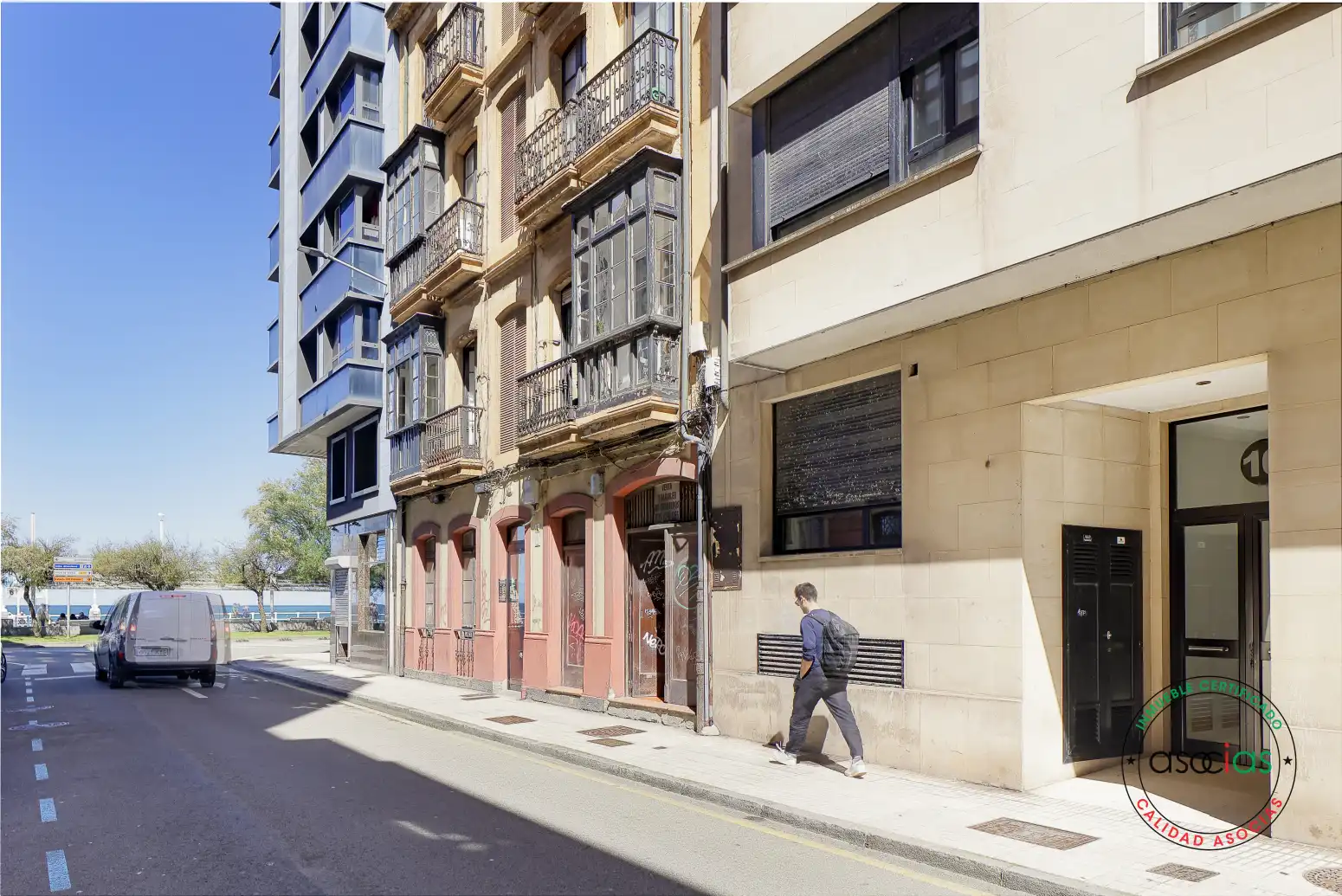 Vista exterior de Ático en venta en Gijón  con Calefacción, Terraza y Balcón