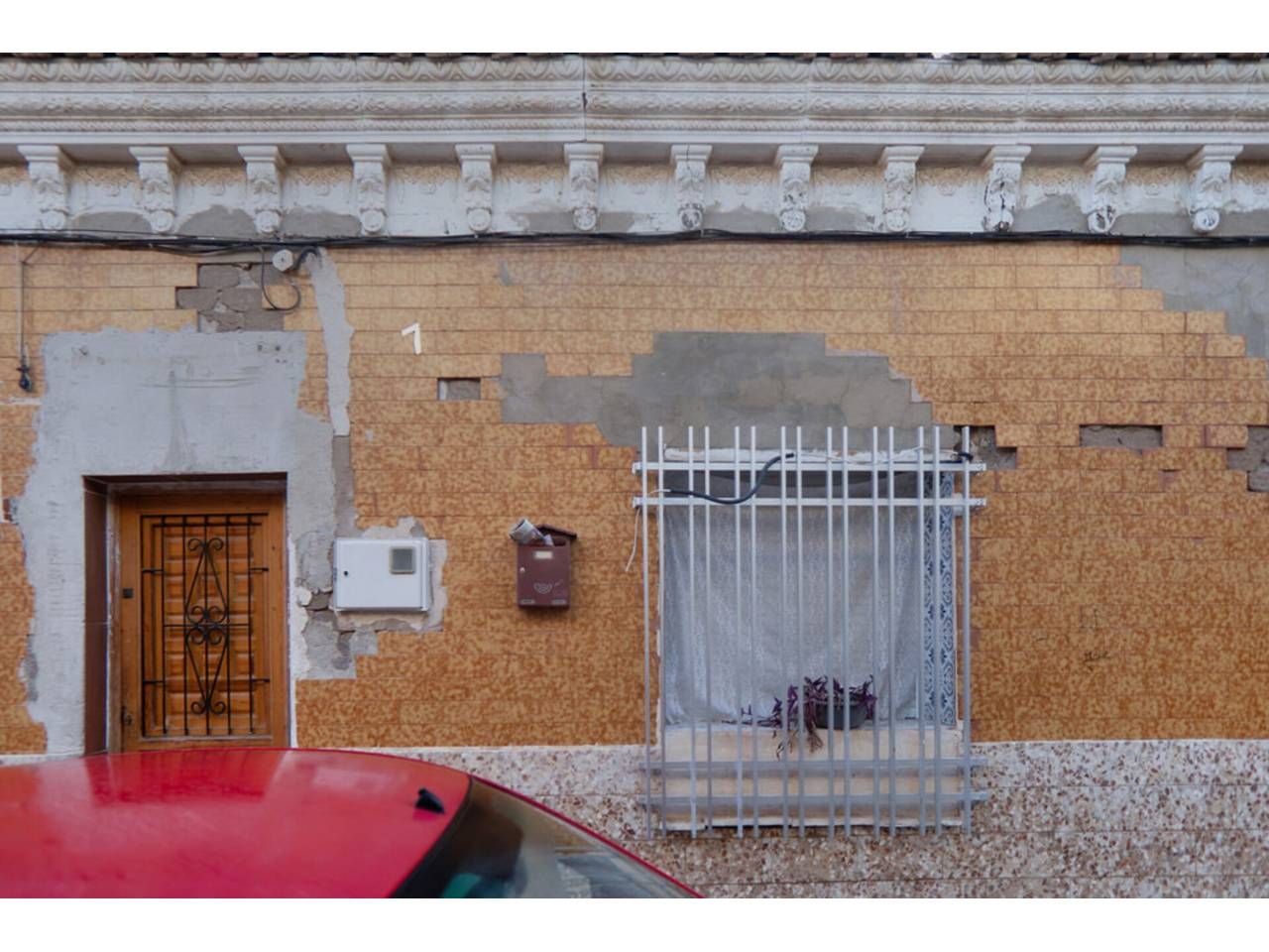 Vista exterior de Casa o xalet en venda en Cartagena amb Parquet