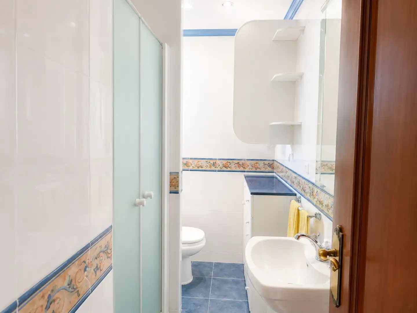 Baño de Piso de alquiler en Málaga Capital con Aire acondicionado, Terraza y Balcón