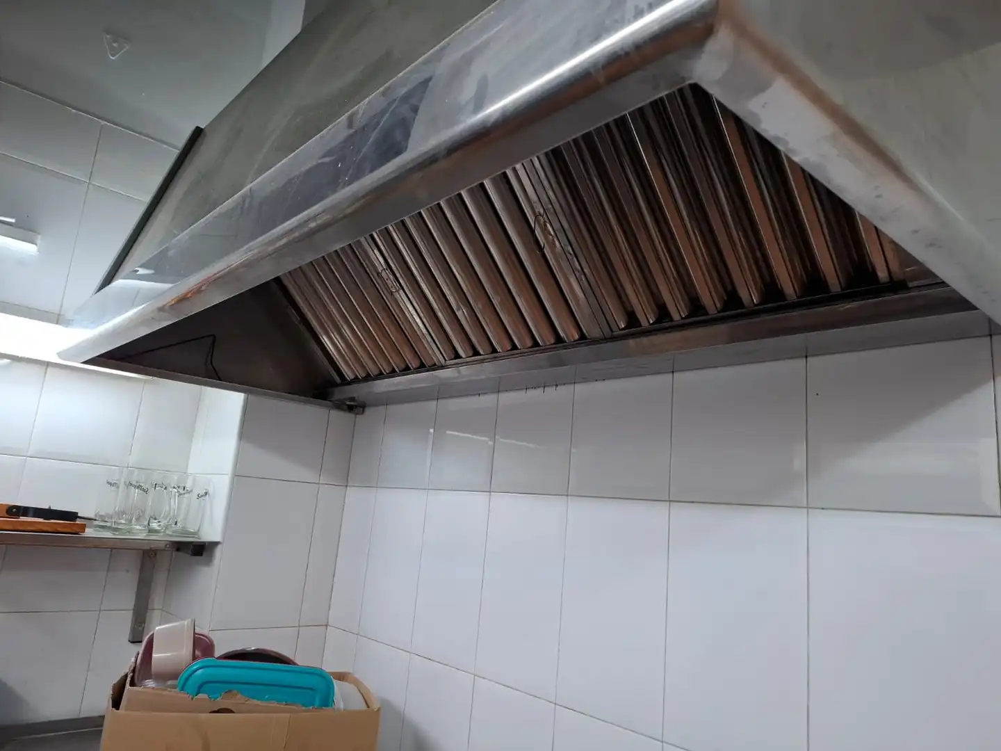 Küche von Geschaftsraum zur Miete in Xàtiva mit Klimaanlage, Heizung und Terrasse