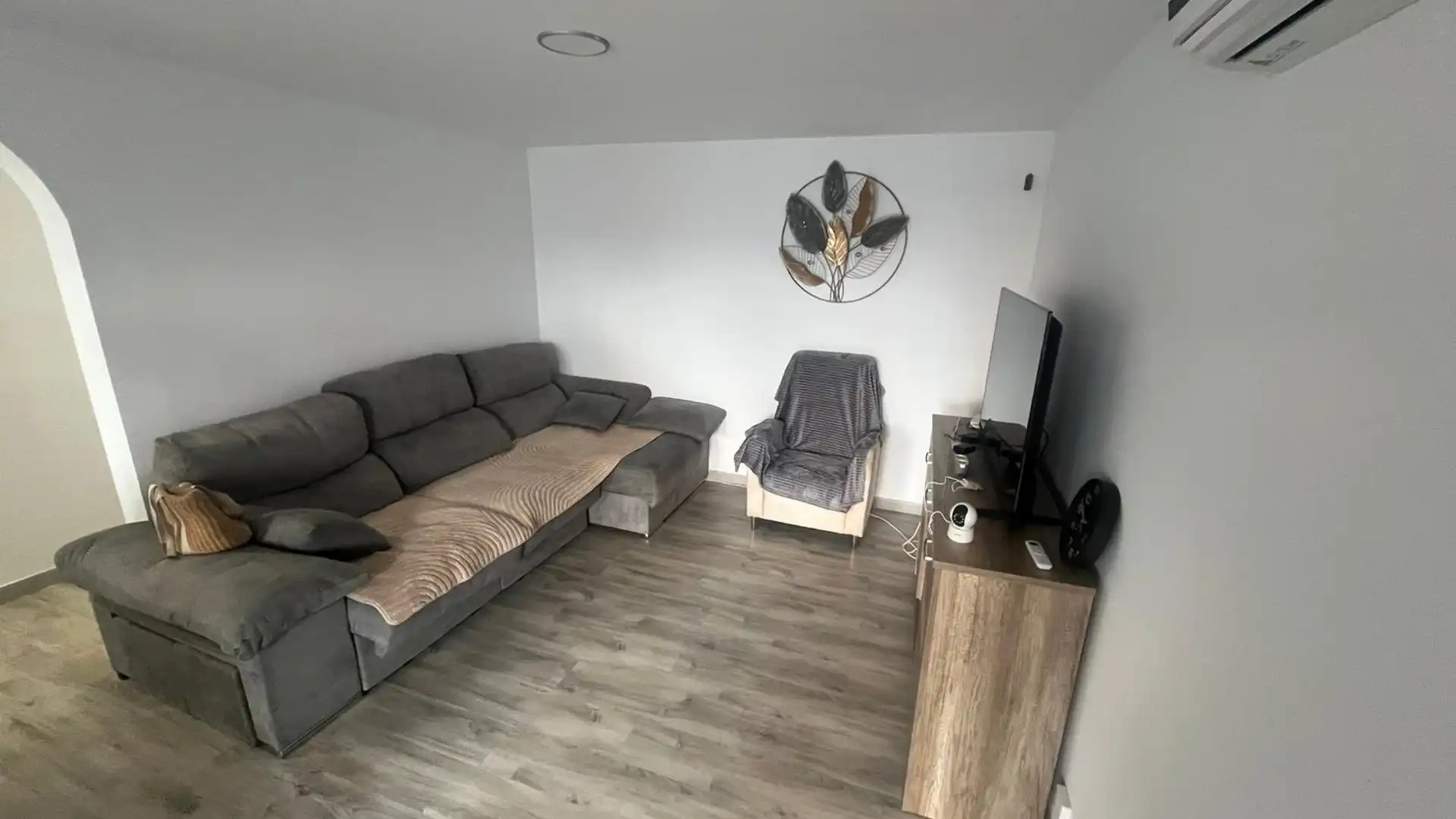 Sala de estar de Piso en venta en Blanes con Aire acondicionado, Calefacción y Balcón