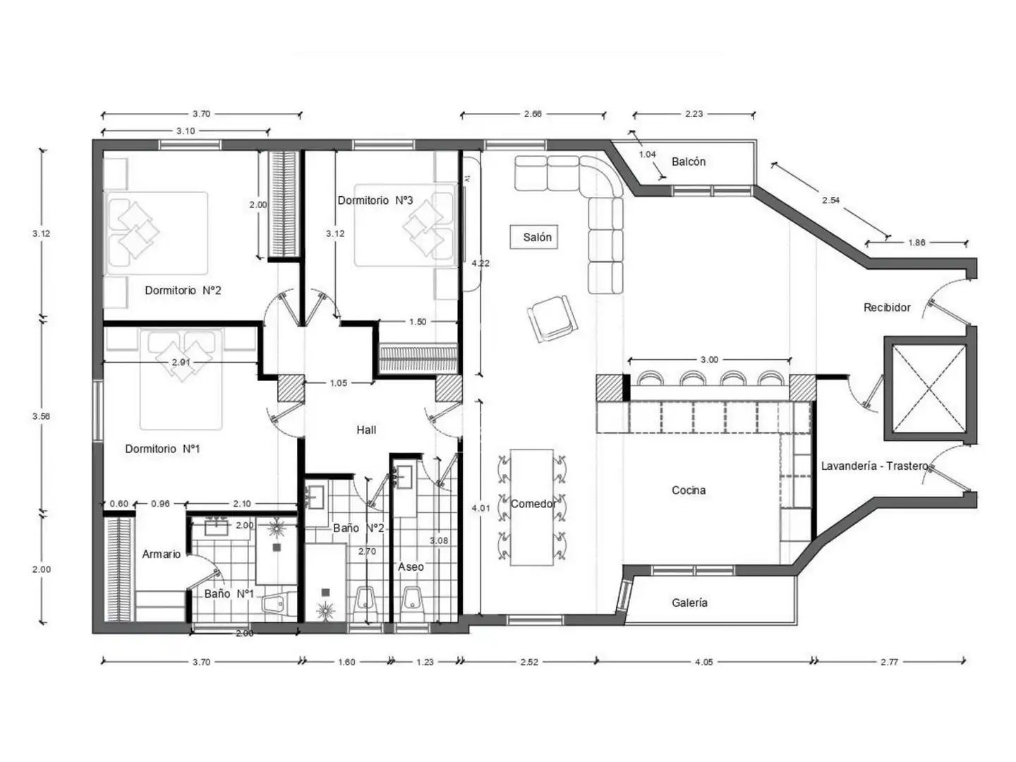 Wohnung mit Aufzug zum Verkauf in Chamartín, imagen 28