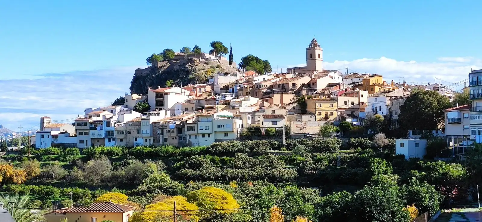 Vista exterior de Casa o xalet en venda en Polop amb Aire condicionat, Calefacció i Terrassa