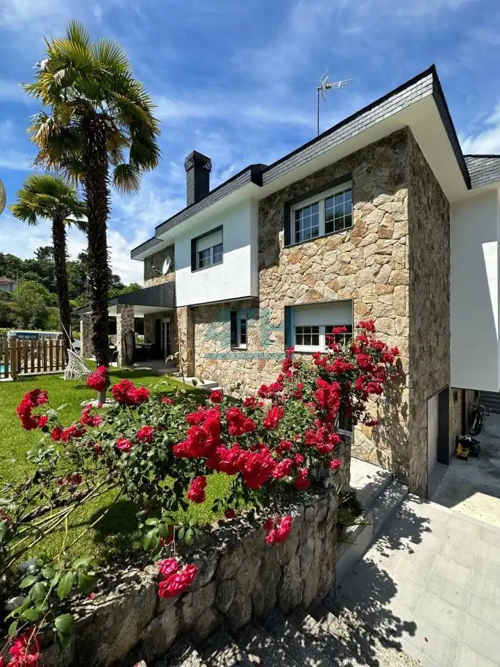 Exterior view of Houses for sale in Taboadela  with Heating, Private garden and Terrace