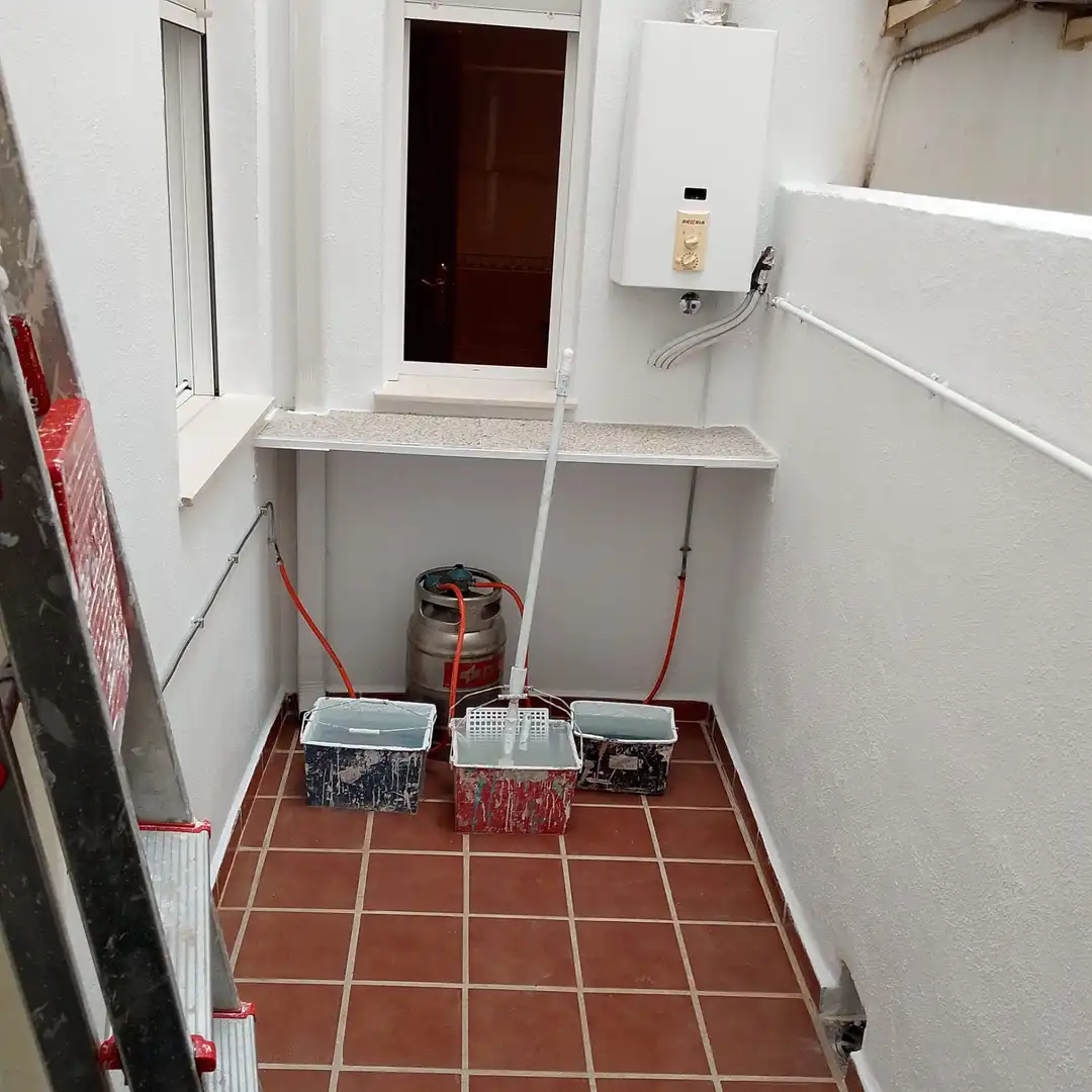 Terrasse von Wohnung zur Miete in Churriana de la Vega mit Möbliert, Ofen und Waschmaschine