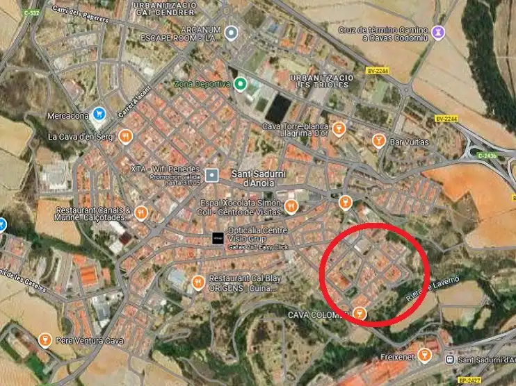 Exterior view of Residential for sale in Sant Sadurní d'Anoia