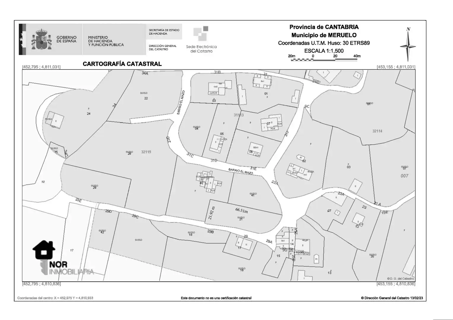 Wohnbaugrundstück zum Verkauf in Meruelo, imagen 5