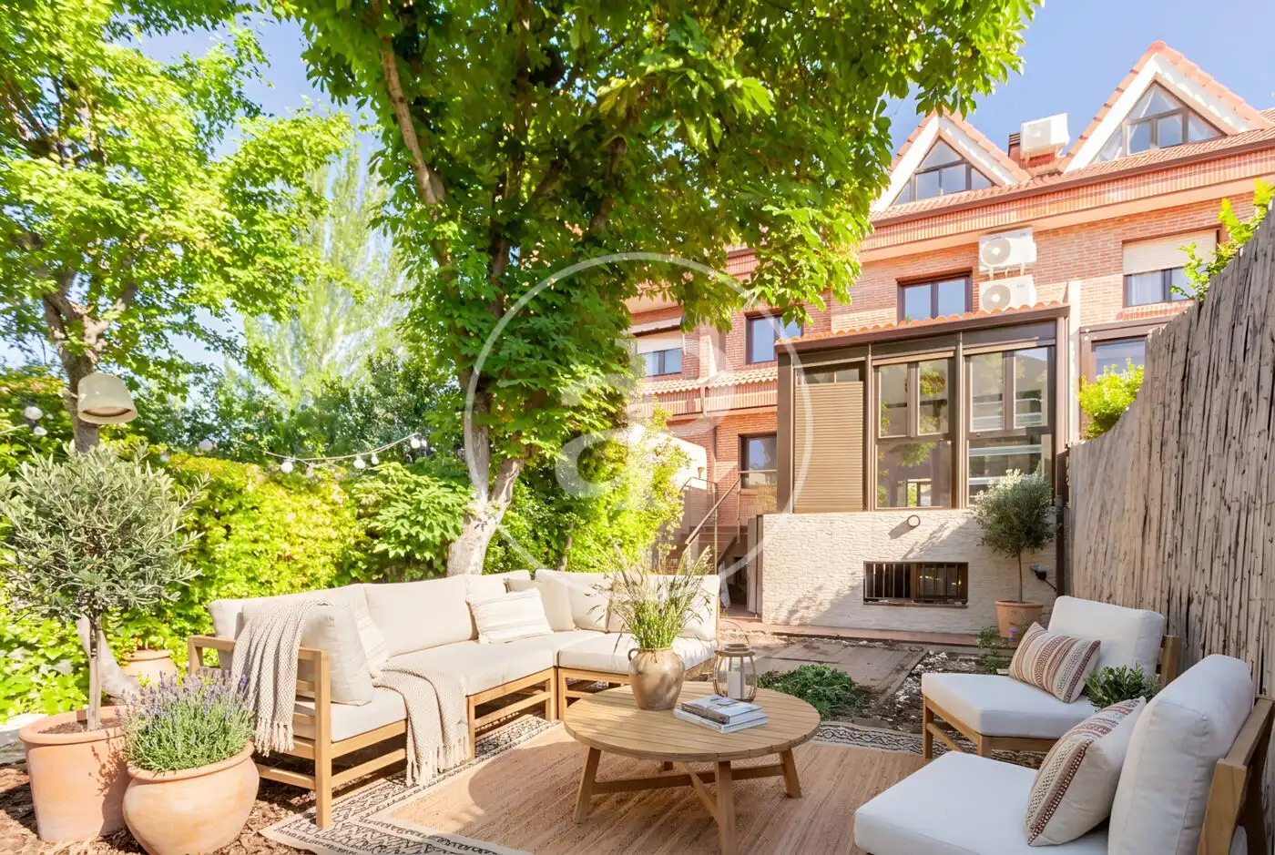 Terraza de Casa adosada en venta en Las Rozas de Madrid con Calefacción