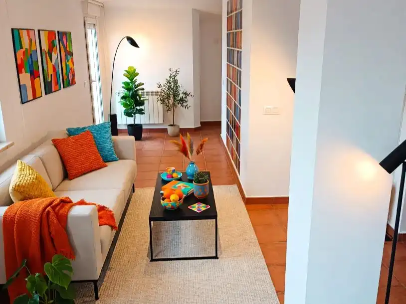 Living room of Duplexes for sale in Valencia de Don Juan  with Terrace and Balcony