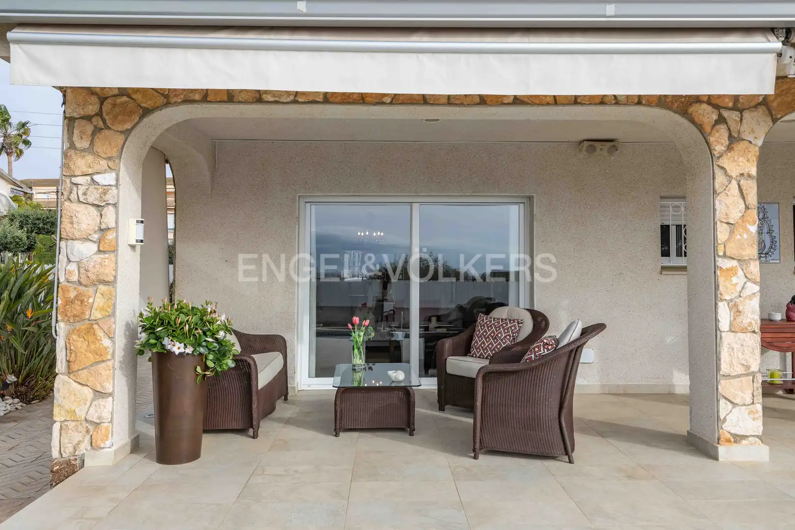 Terraza de Casa o chalet en venta en Creixell con Aire acondicionado, Calefacción y Jardín privado